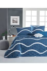 Fransız dantelli kure yatak örtüsü gri: Enlora 100 Dogal Pamuk Kapitoneli Yatak Ortusu Seti Tek Kisilik Novia Mavi Parfonibutik Ev Tekstili Ve Plaj Modasini Yakalayin