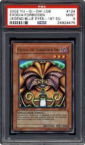 Put it on ebay or craigslist with an. 2002 Yu Gi Oh Legend Of Blue Eyes White Dragon Exodia The Forbidden One 1st Edition Psa Cardfacts
