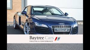 Wij leveren de lak in spuitbussen van 400 ml. Stunning Mugello Blue Audi R8 V8 Quattro At Baytree Cars Youtube