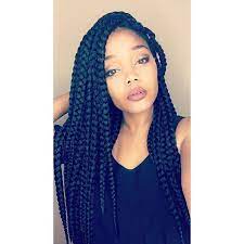 Protective Natural Hair Styles On Instagram By Imadamejay Something New Crochet Jumbo Box Braids Crochet Box Braids Crochet Hair Styles Braided Hairstyles