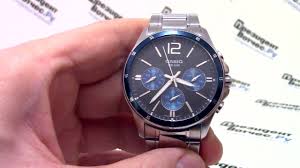 Chasy Casio Mtp 1374d 2a Mtp 1374d 2avef Video Obzor Ot Presidentwatches Ru Youtube