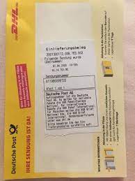 Sollten sie fragen haben, können sie sich jederzeit gern an unseren kundenservice wenden. Welche Informationen Kann Man Von Dem Dhl Einlieferungsbeleg Erhalten Sendung Dhl Paket Sendungsverfolgung