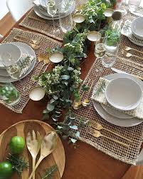 Eclectic Creative On Instagram Christmas Table With An Australiana Touch Houzzau As Christmas Table Christmas Dining Table Christmas Decorations Australian
