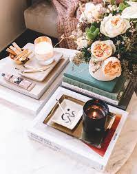 I have a number of books but no coffee table … i keep books in my jacket that i always wear and sometimes this table is used for a snack or a light dinner, as it allows you to arrange the dishes and. How To Style Your Coffee Table With Books Lauren Saylor Stationery Interiors Design