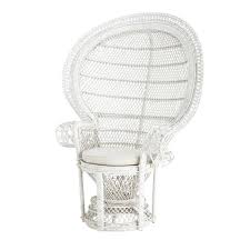 Coussin déhoussable en coton écru. Fauteuil Rotin Blanc Emmanuelle Fauteuil Rotin Fauteuil Maison Du Monde Mobilier De Salon