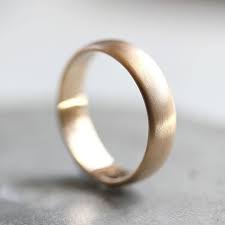 Men S Gold Wedding Band 5mm Brushed Half Round 14k Etsy Mens Gold Wedding Band Mens Wedding Rings Gold Mens Wedding Rings