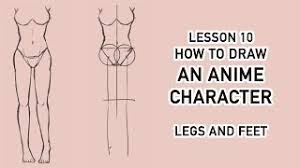 Plus, it doesn't have to be exact size, except for the head. Draw Anime Character Tutorial 10 Legs And Feet Youtube