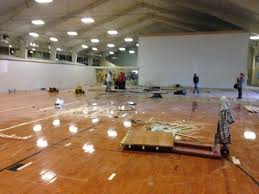 Repurposed Portable Floor At Wellworx In Memphis Tn By Sports Floors Inc Sports Flooring Gym Flooring