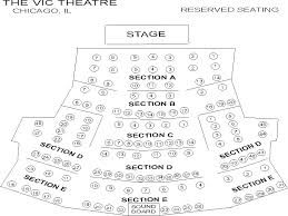 vic theatre seating chart