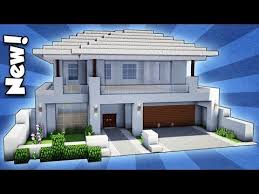 Is it just me or every time i see a gorgeous modern house i think how classy and beautiful. Minecraft How To Build A Modern House Easy Tutorial Youtube Modern Minecraft Houses Minecraft Modern Easy Minecraft Houses