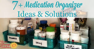 Medication Organizer Ideas Storage Solutions