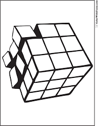 Welcome preschool teachers and parents, it's time to color. Download 3d Geometric Coloring Page Main Image 3d Coloring Png Image With No Background Pngkey Com