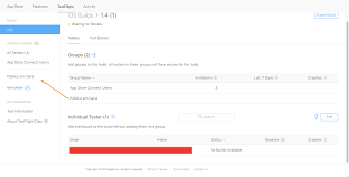 Can T Get A Public Link To Test Ios App On Testflight Ask Different