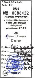 Ancheta sociala sau declaratie la notar. Gratuitati Compania De Transport Public Arad S A