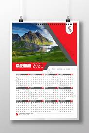 Hier können sie unsere kostenlosen kalender 2021 mit gesetzlichen feiertagen und kalenderwochen herunterladen. Wall Calendar 2021 Design Template 5 Eps Free Download Pikbest