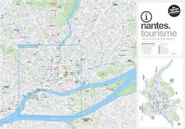 Entrée du fc nantes (20min nantes) le club a partagé il y a quelques heures les derniers avantages de la carte membre pour cette nouvelle saison. Carte De Nantes Tourist Map Map Nantes
