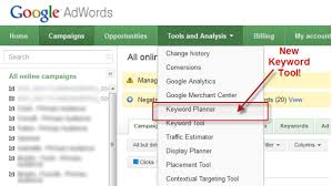 How To Use The Keyword Planner The New Keyword Tool From Google Adwords Keyword Planner Adwords Keyword Tool