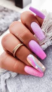 We have 27 ideas for you. 57 Pretty Nail Ideas The Nail Art Everyone S Loving Purple Ombre Nails