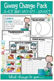 Use This Australian Money Giving Change Year 4 Pack To Explore Our Notes And Coins And Give Change Check On A C Australian Money Math Operations Math Time