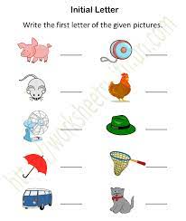 Worksheets for teaching the letter s. English Preschool Initial Letter Worksheet 5 Color
