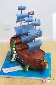 pirate ship cake piratenschiff kuchen kindertorte pirat kuchen