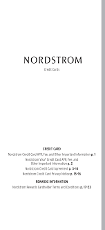 The nordstrom credit card benefits were recently changed to the nordy club. 2
