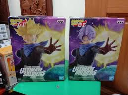 Check spelling or type a new query. Dragon Ball Gt Ultimate Soldiers Trunks A B 2 Pcs Toys Games Action Figures Collectibles On Carousell