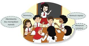 Semua teman mau bermain denganmu. Pembelajaran 2 Subtema 2 Kewajiban Dan Hakku Di Sekolah Mikirbae Com