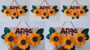 Maybe you would like to learn more about one of these? Cara Membuat Hiasan Dinding Cantik Dari Kain Flanel Dan Stik Es Krim Diy Room Decor Youtube