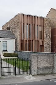 One Up Two Down Mccullough Mulvin Architects Brick Architecture Architecture Facade Design