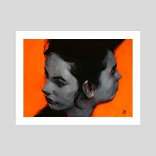 Wrestling the Minotaur, an art canvas by Logan Finley