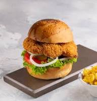 Çıtır Tavuk Burger - Liva Shop
