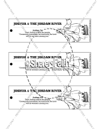 Picture of basketball player for coloring. Joshua 3 Crossing The Jordan River Bible Bookmarks Sharefaith Kids
