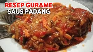 Ikan gurame saus padanggurame saus padang (pedas). Resep Masak Gurame Saus Padang Youtube