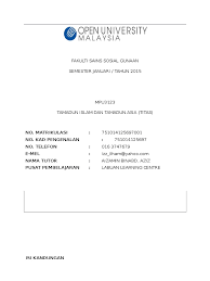 Pak belalang menemui sultan dan dengan bangganya mengatakan beliau tidak melarikan diri sebaliknya seorang nujum yang jujur. Mpu3123 Tamadun Islam Tamadun Asia