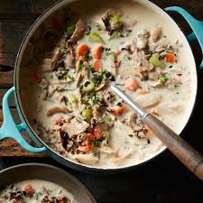 Cream Of Turkey Wild Rice Soup Recipe Eatingwell