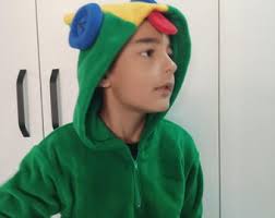 Leon Brawl Stars Costume , Leon Costume , Leon Hooded Sweatshirt , Children  Hoodie Cosplay