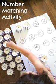 But you could still enjoy this fun outdoor math game! Number Matching Activity For Kids Laughing Kids Learn