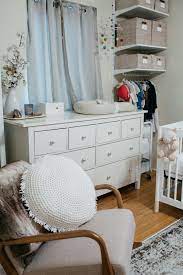 Shared Nursery Organization Ideas For A Small Apartment Wellesley King Tiny Nursery Small Nursery Organization Nursery Organization