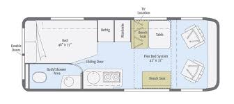 The Winnebago Travato 59g Proves Motorhome Isn T An Insult Rvshare Com Rv Floor Plans Class B Motorhomes Class B