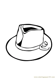 Print as many as you like and come back regularly to get even more. Green Hat Coloring Page For Kids Free Hats Printable Coloring Pages Online For Kids Coloringpages101 Com Coloring Pages For Kids