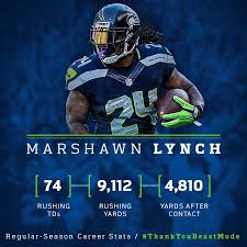 Marshawn lynch once ran the ball for 285 times in a single season. Regular Season Stats Thank You For The Memories Seattle Seahawks Football Seahawks Football Seahawks Jersey