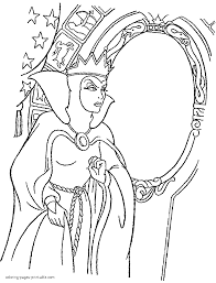 For boys and girls, kids and adults, teenagers and toddlers, preschoolers and older kids at school. Evil Queen Snow White Coloring Pages Novocom Top