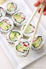 It S Easy To Make Your Own California Roll At Home California Rolls Contain Crab Avocado An Sushi Recipes Homemade California Roll Recipes Sushi Roll Recipes