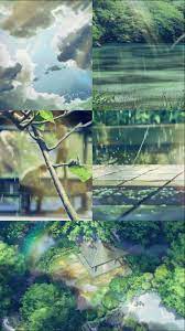 Garden Of Words Garden Of Words Phone Wallpaper Garden