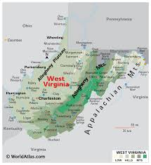 Subscribe to my free weekly newsletter — you'll be the first to know when i add new. West Virginia Maps Facts World Atlas