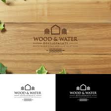 Wood Water Developments Sustainable Design Build Company Needs The Perfect Logo Wood Water Devel Design Build Company Water Development Design Build Firm