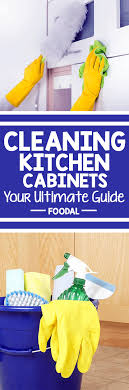 cleaning kitchen cabinets & cupboards