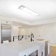 They are versatile, don't require much space and a flush light fixtures work best in hallways, closets, bedrooms, or bathrooms. 4ft Led Flush Mount Linear Lights 50w 5500lm Puff Lights 4000k Neutr Hykolity