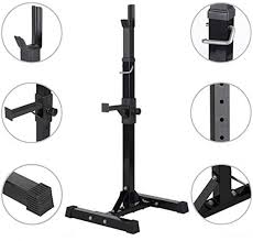 59 inches x 0.083333333333333 = 4.9166666666667 feet. Buy Allasfun Set Of 2 Barbell Squat Rack Stand Adjustable Height 31 5 59 Inches Solid Steel Bench Presses Home Gym Sturdy Portable Dumbbell Racks Black Hellip Online In Turkey B08dx7kw7z